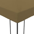 Miniatyrbild 4 av 6: vidaXL Paviljong 6x3x2,7 m taupe 180 g/m² Taupe