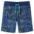 vidaXL Barnshorts med snöre marinblå 128 Blå