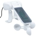 Miniatyrbild 6 av 10: vidaXL Automatisk markis med vindsensor & LED 400x300 cm gul/vit Gul