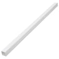 vidaXL Kabelkanal 33x33 mm 10 m PVC Vit
