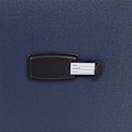 Miniatyrbild 9 av 10: vidaXL Resväskor 3 st marinblå soft case Blå