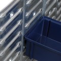 Miniatyrbild 4 av 5: Raaco Väggpanel x2 inkl 24 modulbackar 181228 Blå