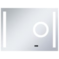 Miniatyrbild 2 av 9: vidaXL Badrumsspegel LED med touch-sensor 80x60 cm Silver