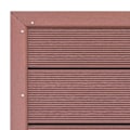 Miniatyrbild 4 av 5: vidaXL Golv till utedusch brun 101x63x5,5 cm WPC Brun