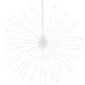 Miniatyrbild 5 av 10: vidaXL Julbelysning 2 st 140 LED kallvit 17 cm Cold white