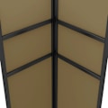Miniatyrbild 4 av 5: vidaXL Paviljong dubbla tak 3x3x2,7 m taupe 180 g/m² Taupe