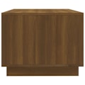 Miniatyrbild 6 av 7: vidaXL Soffbord brun ek 102x55x43 cm konstruerat trä Brun