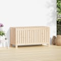 Miniatyrbild 3 av 10: vidaXL Dynbox svart 115x49x60 cm massiv furu Brun