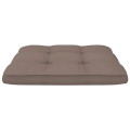 Miniatyrbild 9 av 10: vidaXL Palldynor 2 st taupe tyg Taupe