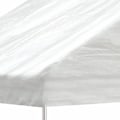 Miniatyrbild 4 av 6: vidaXL Paviljong med tak vit 11,15x2,28x2,69 m polyeten Vit