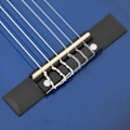 Miniatyrbild 7 av 7: vidaXL Gitarr för nybörjare och barn klassisk blå 1/2 34" Blå