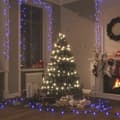 vidaXL Ljusslinga med 2000 LED blå 200 m PVC Blue