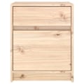 Miniatyrbild 8 av 10: vidaXL Sängbord 2 st 40x31x50 cm massiv furu Brun