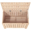 Miniatyrbild 8 av 10: vidaXL Dynbox 76x42,5x54 cm massiv furu Brun