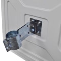 Miniatyrbild 5 av 6: vidaXL Konvex trafikspegel PC-Plast 60 x 80 cm med reflexer Svart