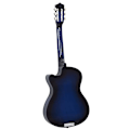 Miniatyrbild 7 av 10: vidaXL Gitarr 12 delar med 6 strängar western blå 38" Blå