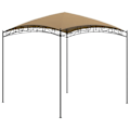 Miniatyrbild 1 av 5: vidaXL Paviljong 3x3x2,65 m taupe 180 g/m² Taupe