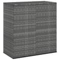 vidaXL Dynbox PE-rotting 100x49x103,5 cm grå grå