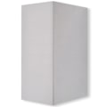 Miniatyrbild 3 av 4: vidaXL Up- and Downlight utevägglampor 2 st Silver
