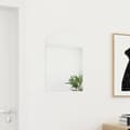 vidaXL Spegel 60x40 cm glas Vit