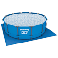 Miniatyrbild 5 av 7: Bestway Markduk för pool Flowclear 396x396 cm Blå