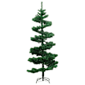 Miniatyrbild 4 av 10: vidaXL Belyst plastgran med fot grön 150 cm PVC Grön