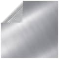 vidaXL Poolskydd silver 975x488 cm PE Silver