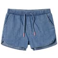 vidaXL Barnshorts denimblå 116 Blå