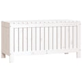 Miniatyrbild 5 av 10: vidaXL Dynbox vit 108x42,5x54 cm massiv furu Vit