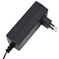 Miniatyrbild 10 av 10: vidaXL Elektrisk reclinerfåtölj svart konstläder Svart