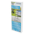 Miniatyrbild 5 av 5: INTEX Säkerhetsstege med 5 steg 132 cm grå