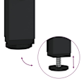 Miniatyrbild 7 av 10: vidaXL Avlastningsbord 2 delar rökfärgad ek konstruerat trä Brun