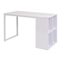 vidaXL Skrivbord 120x60x75 cm vit Vit