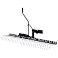 Miniatyrbild 1 av 9: vidaXL Mossrivare för åkgräsklippare 120 cm Svart
