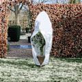 Miniatyrbild 3 av 6: Nature Täckduk fleece med blixtlås 70 g/m² 1,5x1,5x2 cm Vit