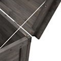 Miniatyrbild 7 av 8: vidaXL Dynbox antracit 150x50x56,5 cm massivt granträ Antracit