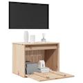Miniatyrbild 3 av 10: vidaXL Väggskåp 45x30x35 cm massiv furu Brun