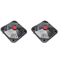 Miniatyrbild 1 av 4: vidaXL Poolvärmare solfångare 735 W 2-pack multifärg