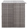 Miniatyrbild 5 av 9: vidaXL Dynbox grå 150x100x100 cm konstrotting grå