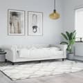 vidaXL Dagbädd med madrass vit 90x200 cm konstläder Vit
