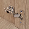 Miniatyrbild 5 av 10: vidaXL Badrumsmöbler nio delar med handfat beige Beige