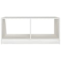 Miniatyrbild 5 av 8: vidaXL Soffbord vit 75x50x33,5 cm massiv furu Vit