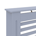 Miniatyrbild 6 av 9: vidaXL Elementskydd antracit 152x19x81,5 cm MDF Antracit