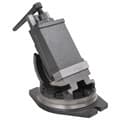 vidaXL Vinklingsbart skruvstycke 2 axlar 160 mm