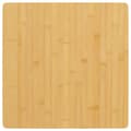 vidaXL Bordsskiva 50x50x4 cm bambu Brun