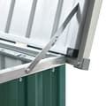 vidaXL Dynbox grön 171x99x93 cm Grön