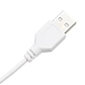 Miniatyrbild 6 av 10: vidaXL Sminkbord med LED vit 74,5x40x141 cm Vit