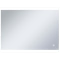 Miniatyrbild 2 av 7: vidaXL Badrumsspegel LED med touch-sensor 80x60 cm Silver