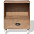 Miniatyrbild 8 av 10: vidaXL Nattduksbord i massivt trä 2 st brun Brun