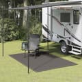 vidaXL Campingmatta 250x200 cm antracit Antracit
